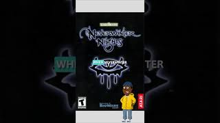 Released in 1991 Neverwinter Nights was the first👁️👄👁️ Shorts NeverwinterNights iOS PS4 [upl. by Attenyw]