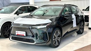 New TOYOTA BZ4X ULTRA AWD  2024   Long Range Dual Motors  Black Color [upl. by Htiaf]