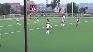 Masters Field Hockey World Cup USA W55 vs Scotland W55 Jul 30 2018 Spain [upl. by Anyr]