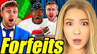 Couple Reacts To SIDEMEN FORFEIT WHEEL OF FORTUNE [upl. by Hploda349]