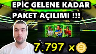 EPİC GELENE KADAR PAKET AÇILIMI 😲7700 PARALIK AÇILIM BÖYLESİNİ BEKLEMİYORDUM eFootball 2024 Mobile [upl. by Eleda]