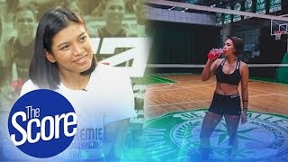 The Score Alyssa Valdez on Michelle Morente and the DLSU Lady Spikers [upl. by Howe]