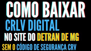 Como fazer o licenciamento digital pelo site do DETRAN MG [upl. by Nan752]