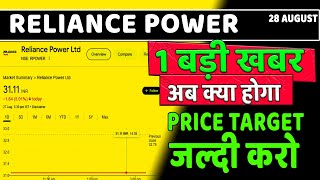 rpower share latest news  r power share latest news today  reliance power stock news q1 results 💸📰 [upl. by Traweek]