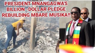 MNANGAGWA STEPS IN GOVT AND PARTNERS TO ASSIST MBARE FIRE VICTIMS mnangagwa Latest news today [upl. by Alim990]