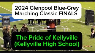 The Pride of Kellyville Kellyville High School 2024 Glenpool BlueGrey Marching Classic FINALS [upl. by Syramad666]