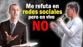 Pastor Protestantes refuta al PADRE LUIS TORO en redes sociales pero en vivo CARA A CARA NO [upl. by Eiderf]