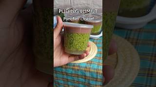 Puding lumut pandan food reseppuding pudinglapis [upl. by Meredith]