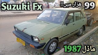 Suzuki FX For Sale Model 1987 Cheapest price  Underrated Suzuki Car Good Condition Documents Clear [upl. by Yanarp379]