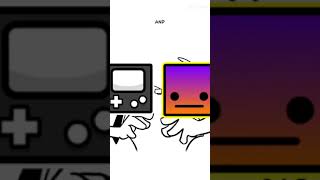 me x masterswingthecube5 defeat evil gameboy cube guy geometrydash memes subscribe [upl. by Oinota764]