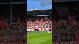 Ultras 1FC Kaiserslautern auswärts in Elversberg 👊💥 fck kaiserslautern ultras fans fußball fc [upl. by Nylak175]