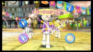 Wii Fit Plus Rhythm Parade 足踏みパレード Game Play HD [upl. by Enalda]