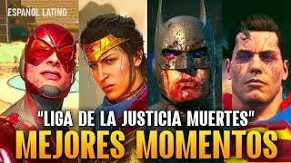 Todas Las Muertes Liga De La Justicia En Español Latino Suicide Squad Kill the Justice League 2024 [upl. by Denison]