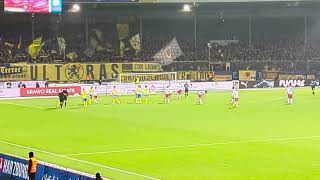 Eintracht Braunschweig vs HSV 81124 letze Sekunden 31 [upl. by Lantha]