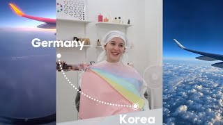 My Korea Vlog Day 1 Flight Personal Color Analysis [upl. by Maighdlin]