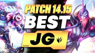 The BEST Junglers For All Ranks On Patch 1415 NERFED BOOTS  Season 14 Tier List League of Legends [upl. by Adianez]