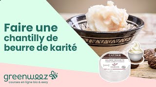 Comment faire une chantilly de beurre de karité [upl. by Nehtanoj]