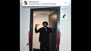 Arsenal and Egypt Footballer Mohamed Elneny opens prayer room at Emirates stadium Ramadhān 2024 [upl. by Einnoj]