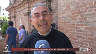 Con le canestrelle Amandola celebra il Beato Antonio [upl. by Epotimet]