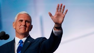 Watch Vice Presidential nominee Mike Pences full speech at the 2016 Republican National Convention [upl. by Harbert]