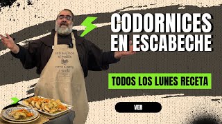 Codornices en escabeche [upl. by Grenier]