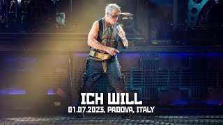 Rammstein  Ich will 01072023  Padova multicam [upl. by Ignatia]