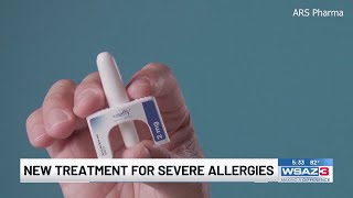 FDA approves first nasal spray for treatment of anaphylaxis [upl. by Larner]