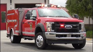 CalFIreRiverside Co FD Medic Patrol 7 Respoding [upl. by Aliehs636]