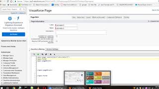 apex class and visualforce page example in hindi [upl. by Larue781]