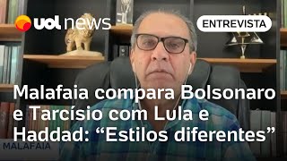 Malafaia diz que diferença entre Bolsonaro e Tarcísio é o estilo Mesma coisa que Lula e Haddad [upl. by Nnyrat613]