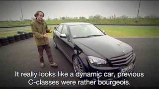 BMW 330d vs Mercedes C320 CDI 12 english subs [upl. by Tobye206]