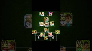 Formation 😎😎😎 efootball2025 efootball2024 efootball pes gaming shorts [upl. by Lotte104]