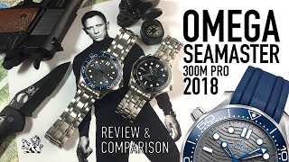 Has Omega Perfected The Seamaster 300m In 2018  A Review amp Comparison Of 007s Next Watch [upl. by Wittenburg112]