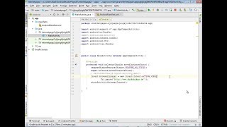 android studio  startActivity  Intent  internet page [upl. by Thornton]