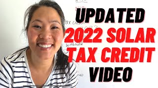 Updated  2022 How the Solar Tax Credit Works  Jaime Greene the Solar Queen [upl. by Rifkin]