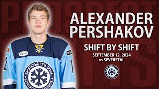 Alexander Pershakov vs Severstal  Sep 12 2024  KHL Debut [upl. by Ahusoj189]