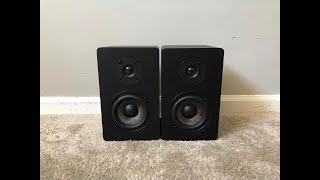 Micca MB42X Motion Series 2 Way Home Bookshelf Speakers [upl. by Namruht831]