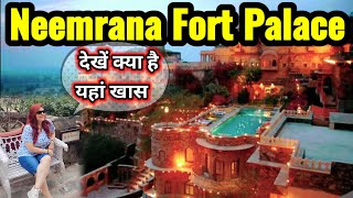 Neemrana Fort Palace Rajasthan  Full Information  600 Years Old Palace  Unique Resort Experience [upl. by Oijres954]