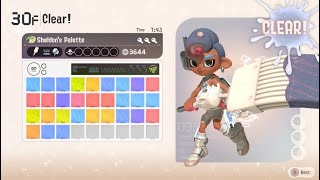 FWR NG Random Seed Octobrush 743 Splatoon 3 Side Order speedrun [upl. by Onaivatco]