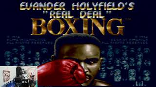 Evander Holyfields quotREAL DEALquot Boxing  FRANK game play on SEGA Genesis [upl. by Qooraf]