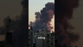 Devastating Israeli Strike Levels Beirut Building 11 Dead Dozens Injured  Link Newsquot [upl. by Timrek]