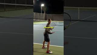 How to execute the forehand backswing  Tennis Lesson [upl. by Narag]