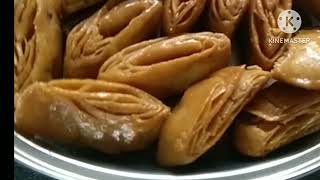 दीवालीभाई दूज स्पेशलमिनी खाजा रेसिपी। खाजा रेसिपी meetha khajameetha satpura recipe [upl. by Sivrup]