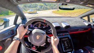 2023 Lamborghini Huracan Tecnica  POV Driving Impressions [upl. by Hara]