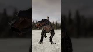 Spinosaurus vs Horse  JWE2 mod [upl. by Slen575]