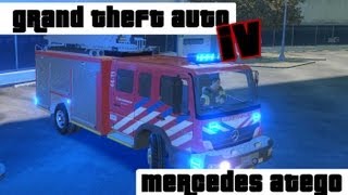 GTA 4 Dutch TS Firetruck NL [upl. by Obellia]