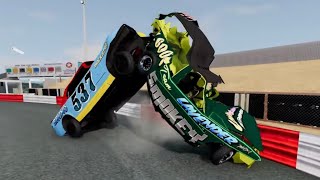 Beamng Banger Racing Crashes 21 [upl. by Attenod]