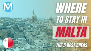 Where to stay in Malta  The best 5 areas [upl. by Burack381]