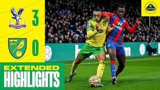 EXTENDED HIGHLIGHTS  Crystal Palace 30 Norwich City [upl. by Ika]