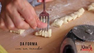 Te enseño a hacer ñoquis gnocchi veganos [upl. by Atazroglam]